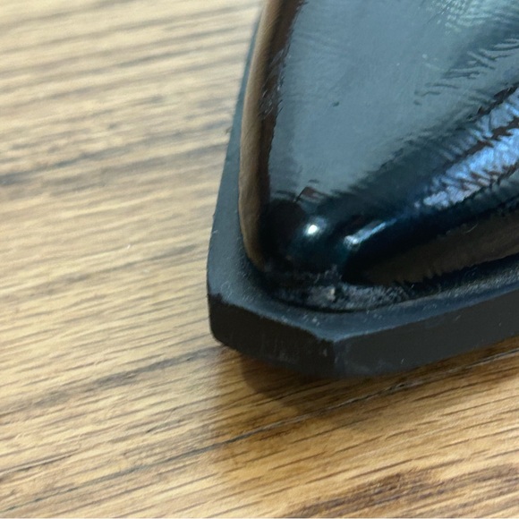 Steve Madden | Karson Slingback Black Patent Pointed Toe Flats Size 6.5 - Picture 13 of 13